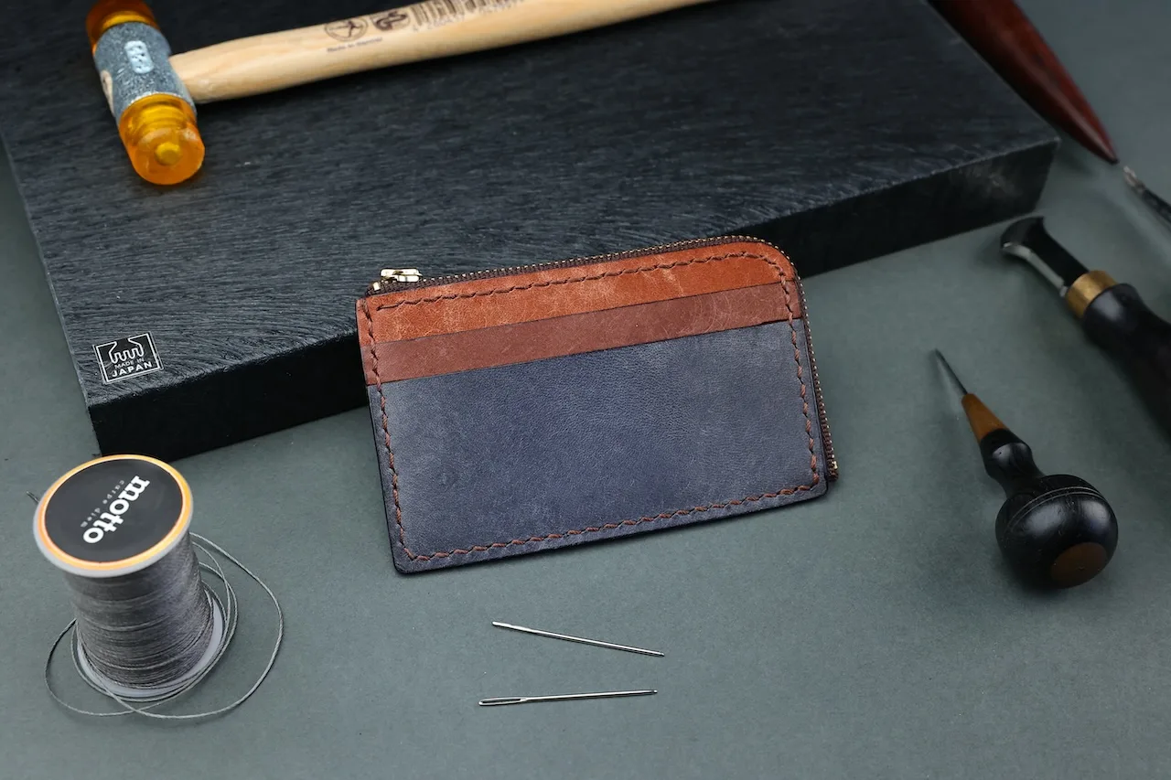 L-Shaped 卡片零錢包 - workshop