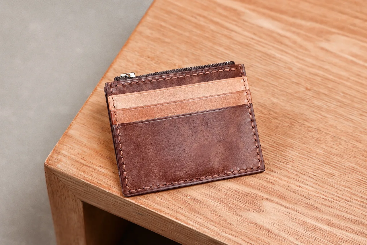 Zipper Pocket Card Holder - finished-item
