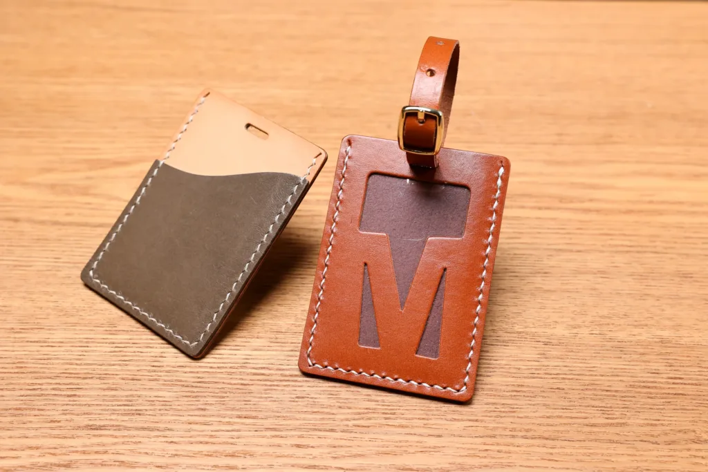 Luggage Tag 皮革字母行李牌 (直向) A-Z - finished-item
