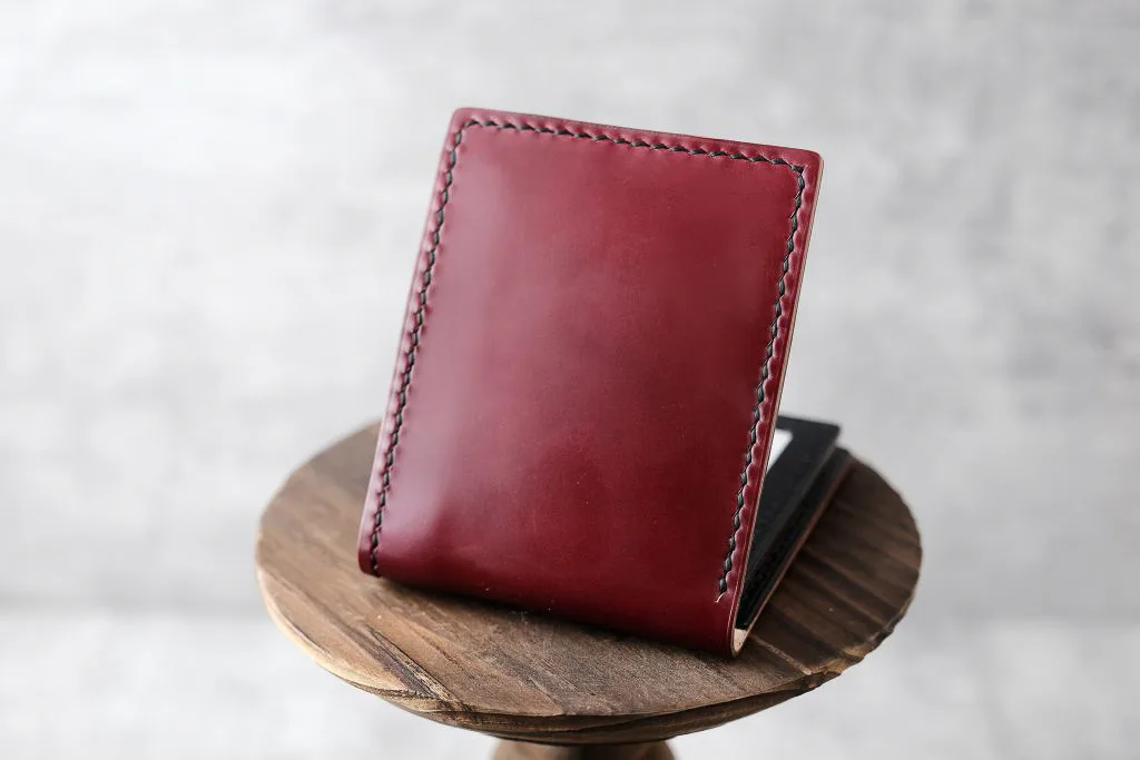 [日本新禧馬臀皮] 兩摺銀包（9卡 | 1相） - finished-item