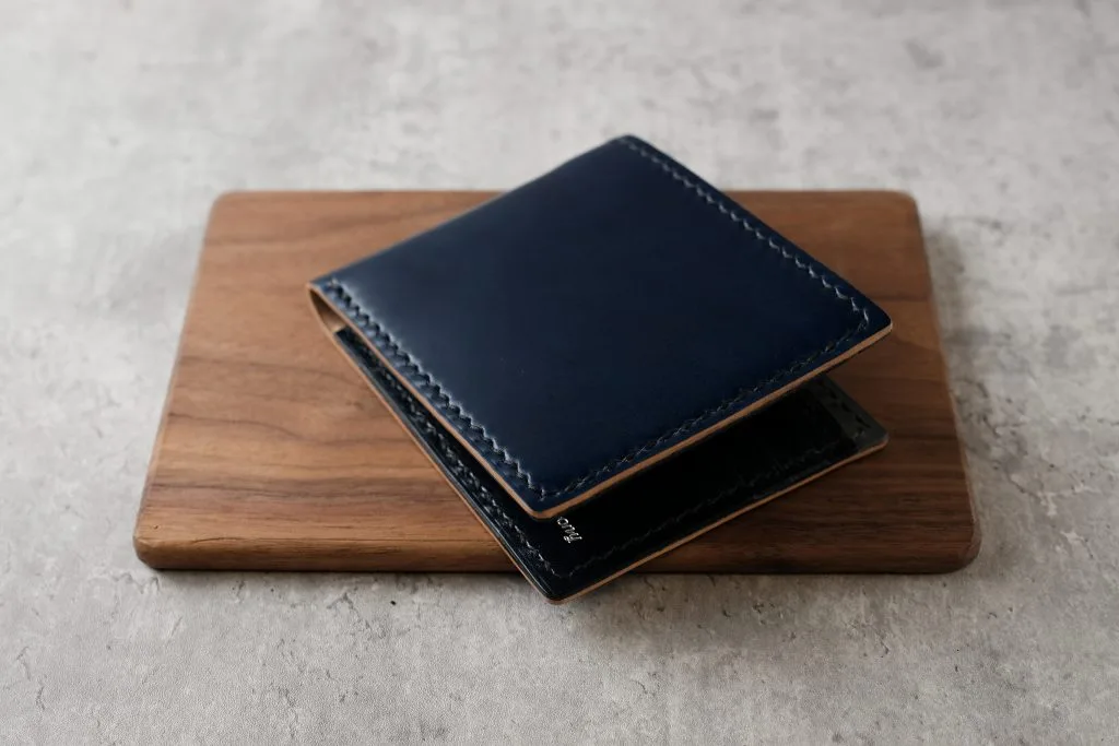 [日本新禧馬臀皮] 兩摺銀包（3卡 | 1相 | 拉鏈零錢位） - finished-item