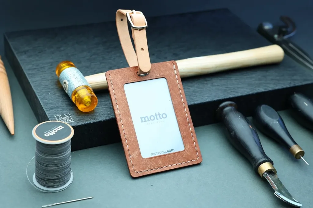 Luggage Tag 皮革字母行李牌 (直向) A-Z - workshop