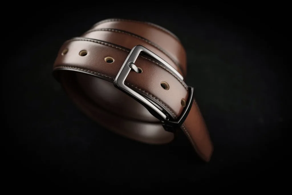 ARTISAN - 意大利植鞣牛皮皮帶 3.4 cm