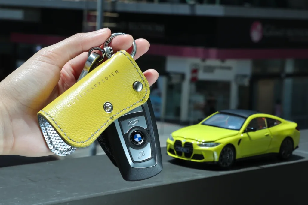 Cocoon Two Tone Car Key Case [BMW M4 color matching] (End-Product) - finished-item