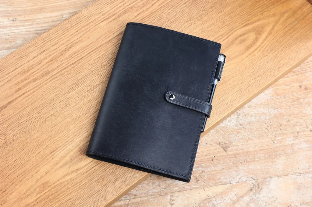 A5 商務筆記簿皮套（4卡） - finished-item