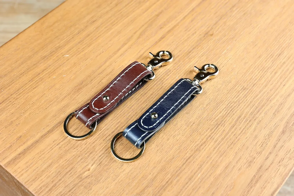 Ring Key Strap (with stitching) (2 piece)