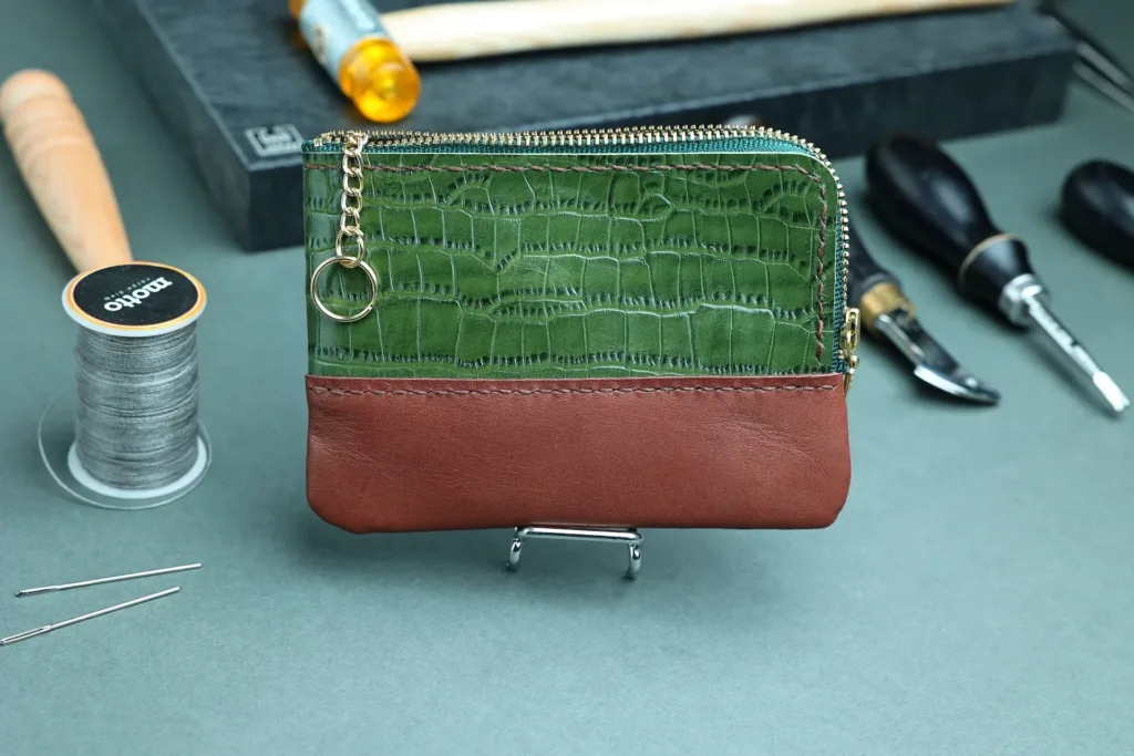 Zipper 雙色零錢包 - workshop