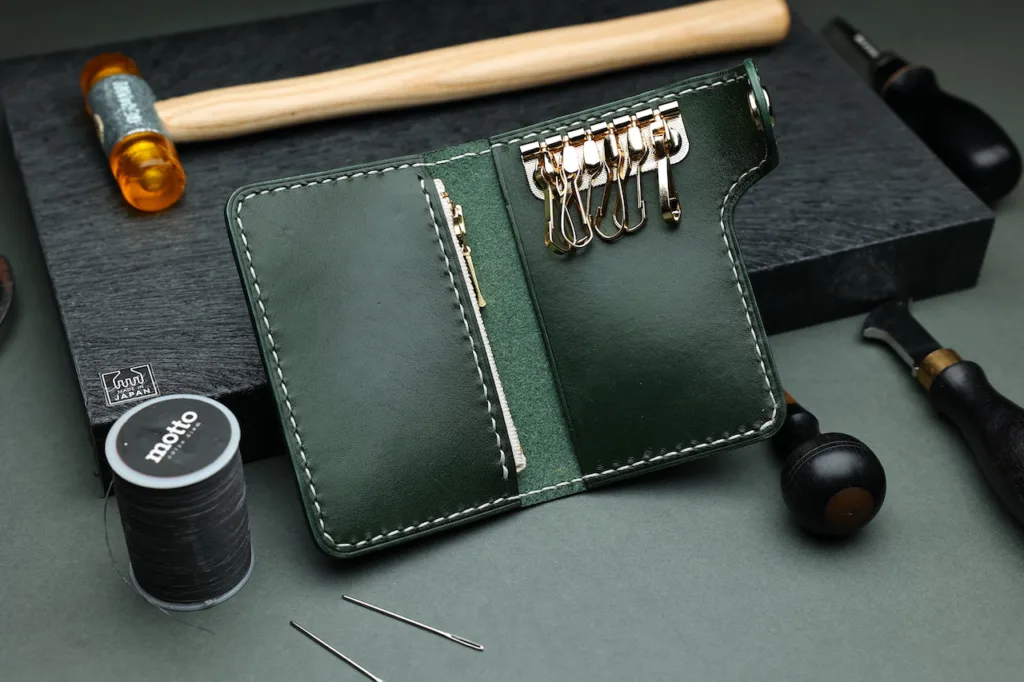 Thumb zipper 拉鍊卡片零錢鎖匙包