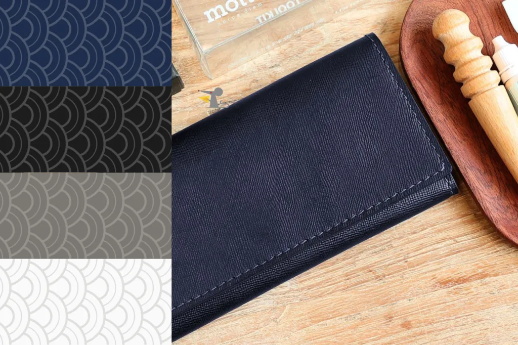 [2026 Chinese Zodiac Lucky Color] Slim Long Wallet (8 cards | 1 photo | Zipper pouch)