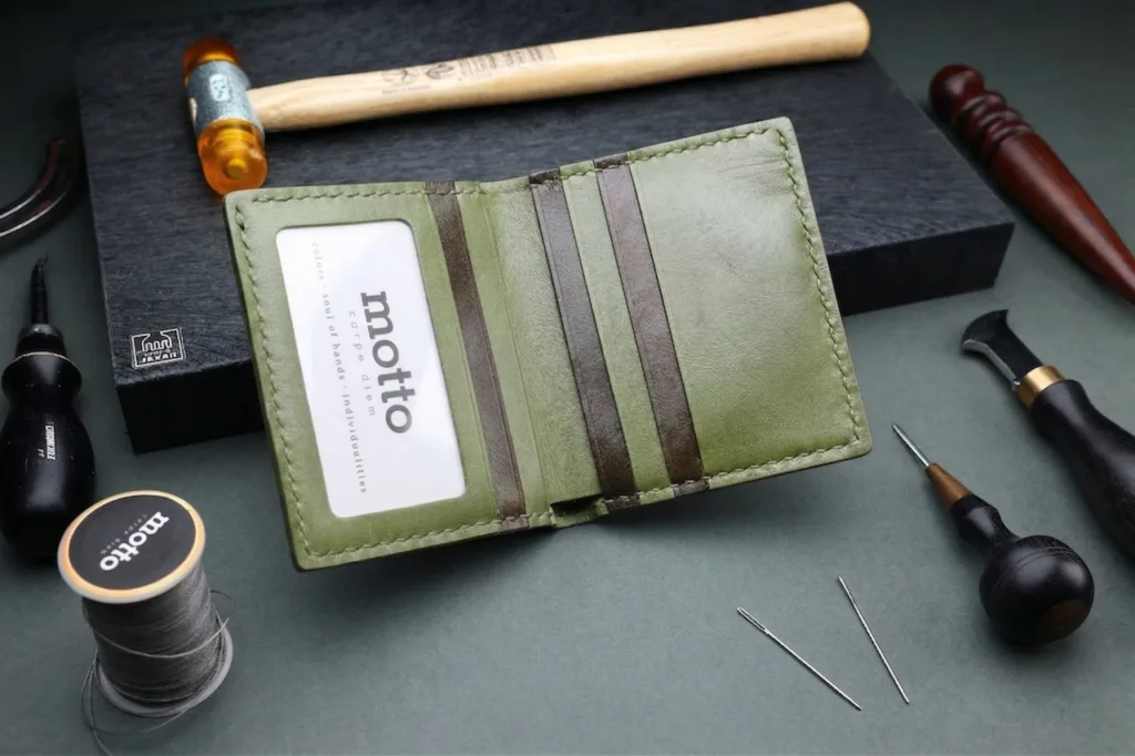 [Haas French Calfskin] Svelte Slim Wallet (5cds | 1P)