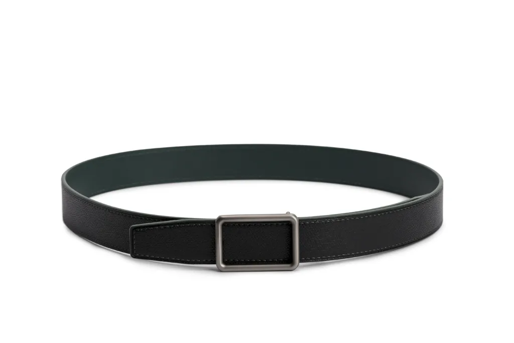 CHI 極 - Line 32mm 雙面皮帶 - 木 Wood