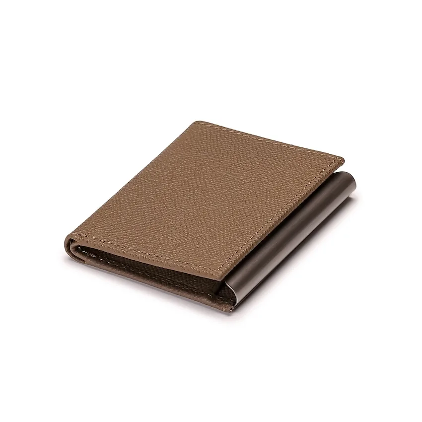 EDGE - G fold Ultra Slim Wallet - Ash Taupe【Preorder】